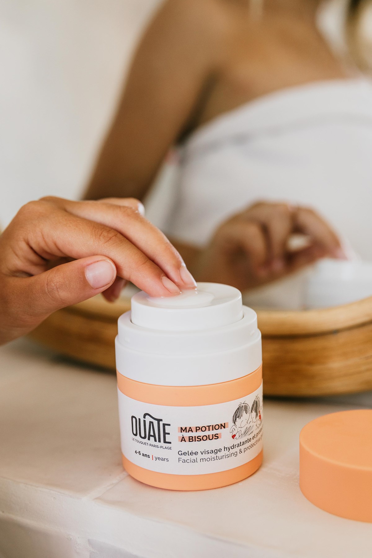 Gel crème hydratante visage naturel et BIO - enfants 4-6 ans - Photo 2