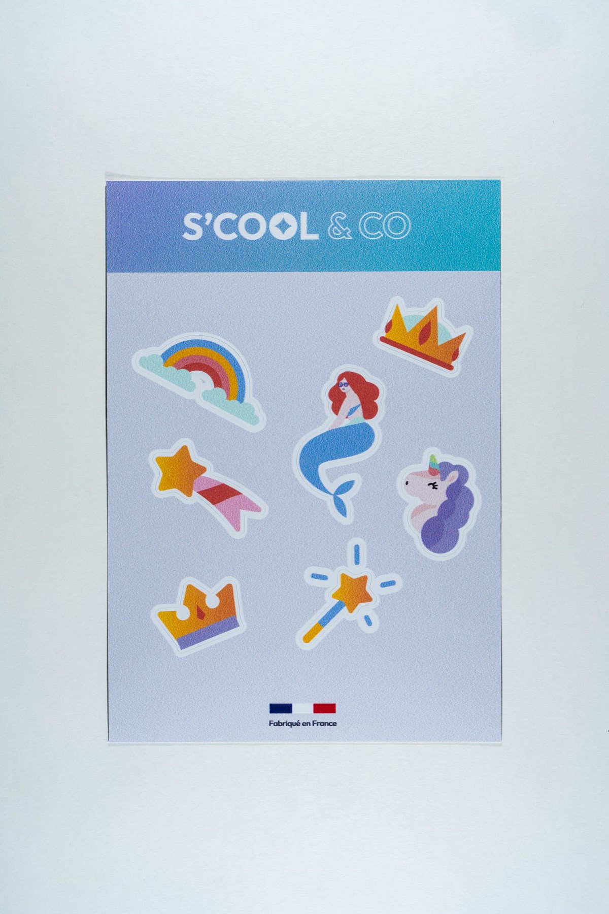 Planche de stickers Girly